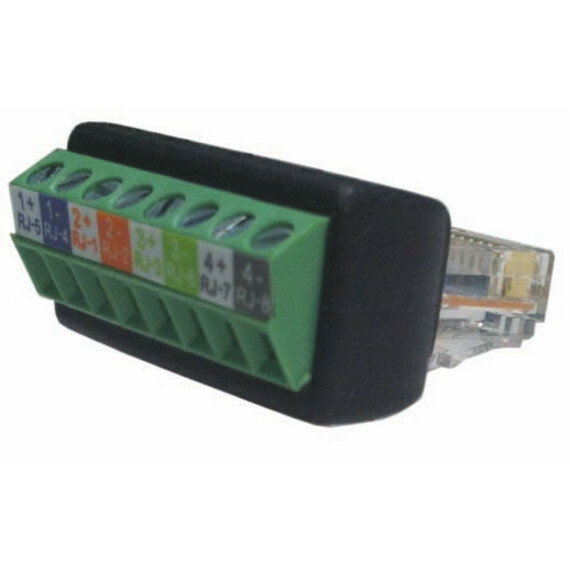 NVT Phybridge RJ45 Screw Terminal Adaptor