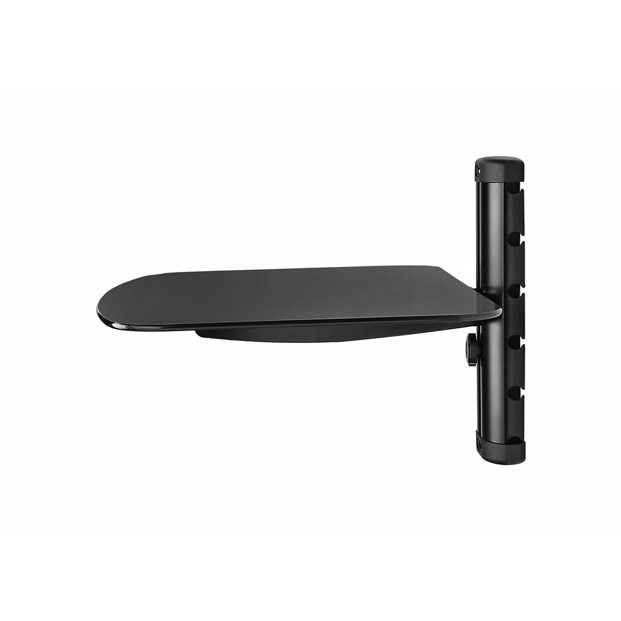 Peerless-AV® Single AV Wall Shelf with Glass