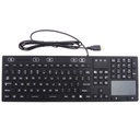 DSI WATERPROOF IP68 FULL SIZE KEYBOARD WITH TOUCHPAD, LED BACKLIT