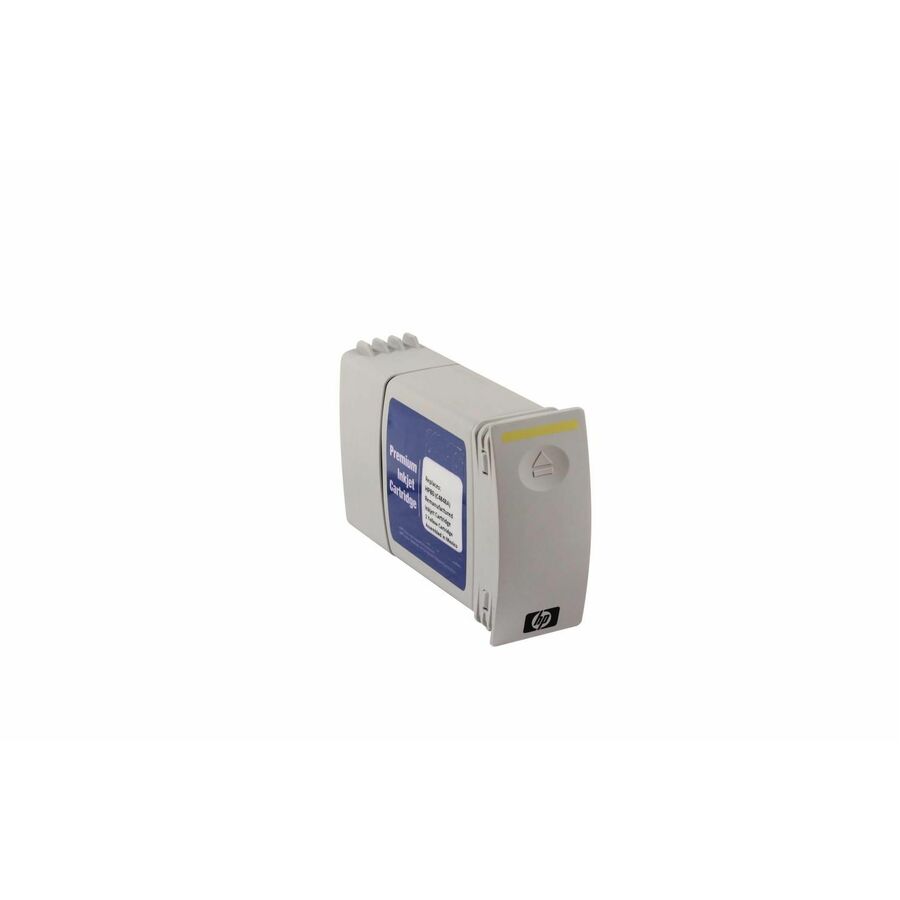WF Remanufactured High Yield Yellow Wide Format Ink Cartridge for HP 80 (C4848A)
