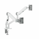 Alogic Glide Mounting Arm for Monitor, Flat Panel Display, Curved Screen Display - White