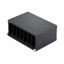 StarTech 7-Slot Unmanaged Media Converter Chassis, 10in Rackmount for MCM Media Converter Series, Active Cooling, TAA Compliant