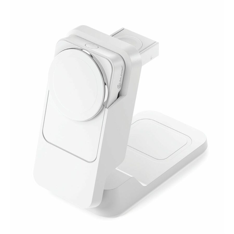 D&H Matrix Ultimate 3-in-1 Wireless Charger with 5,000mAh MagSafe Power Bank