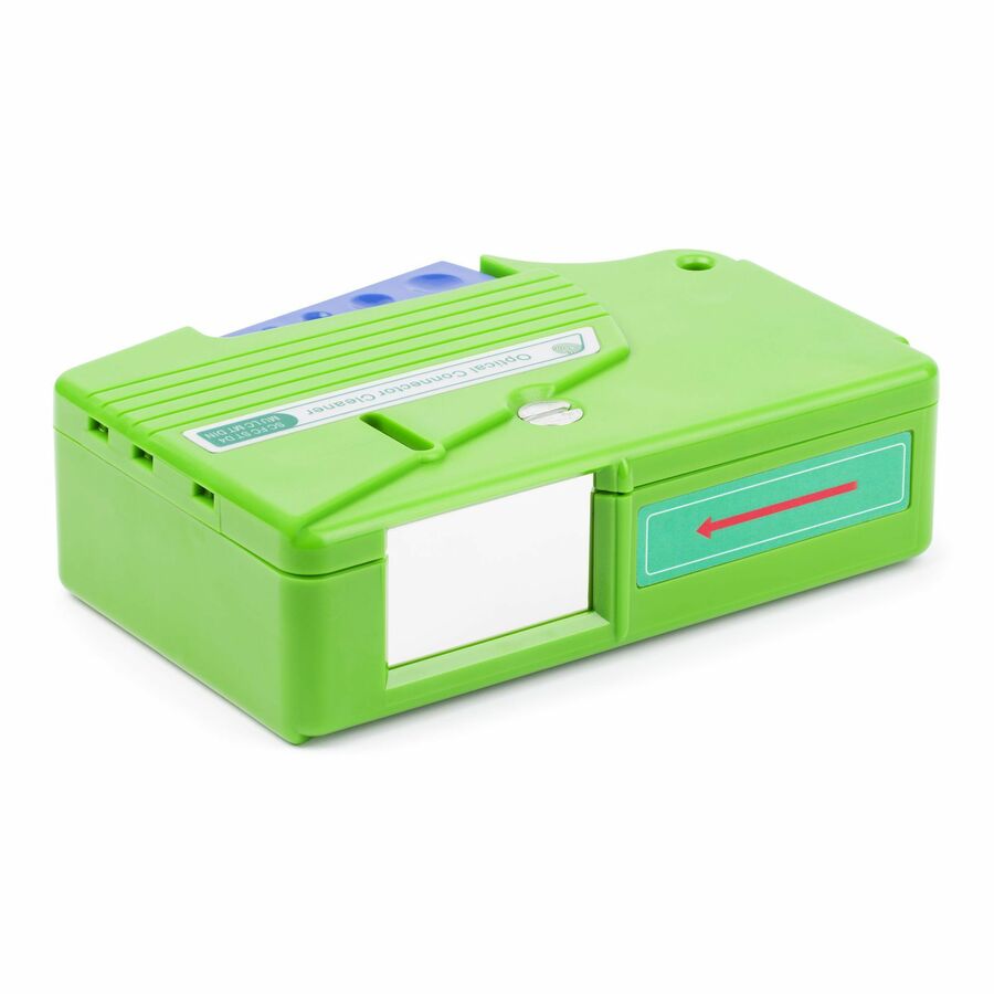 StarTech Fiber Optic Cleaner, Fiber Connector Cleaning Cassette, LC Fiber Cleaner, for LC/SC/ST/FC Optical Fiber Cables