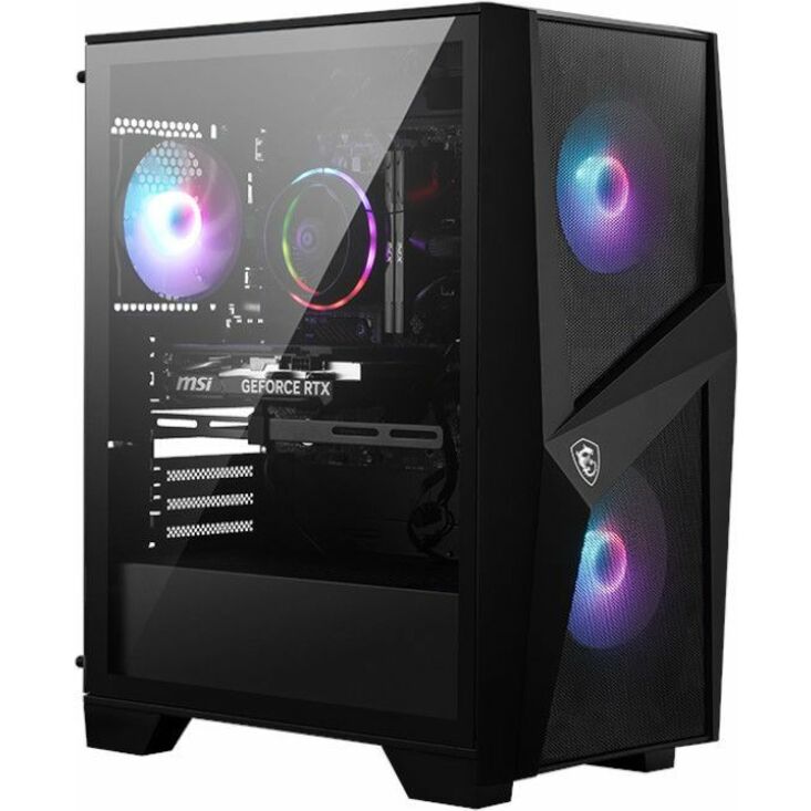 MSI Codex Z2 C8NVL-475US Gaming Desktop Computer - AMD Ryzen 7 8700F - 32 GB - 1 TB PCI Express NVMe 4.0 SSD - Black