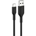 Belkin BoostCharge USB-A to USB-C Cable 15W, 6.6ft/2m, Black