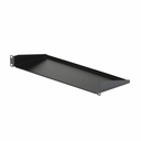 StarTech 1U Server Rack Shelf, Universal Rack Mount Cantilever Tray for 19" Network Equipment Rack, Heavy Duty Steel, 7" (17.8cm) Deep