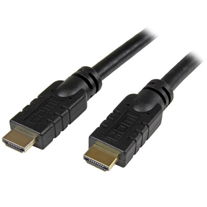 StarTech 98ft (30m) Active HDMI Cable, 4K 30Hz UHD High Speed HDMI 1.4 Cable with Ethernet, CL2 Rated HDMI Cord for In-Wall Install