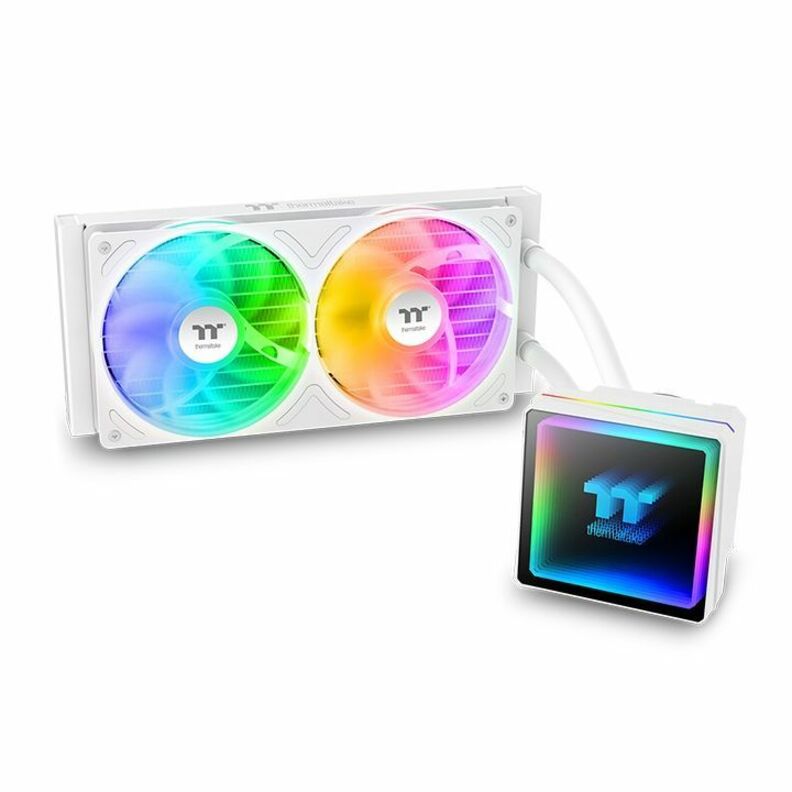 Thermaltake TH240 V3 ARGB Sync Snow Edition Cooling Fan/Radiator/Pump