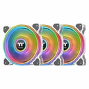 Thermaltake Riing Quad 12 RGB Radiator Fan TT Premium Edition 3 Pack - White - 3 Pack