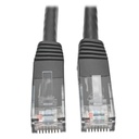 Eaton Tripp Lite Series Cat6 Gigabit Molded (UTP) Ethernet Cable (RJ45 M/M), PoE, Black, 50 ft. (15.24 m)