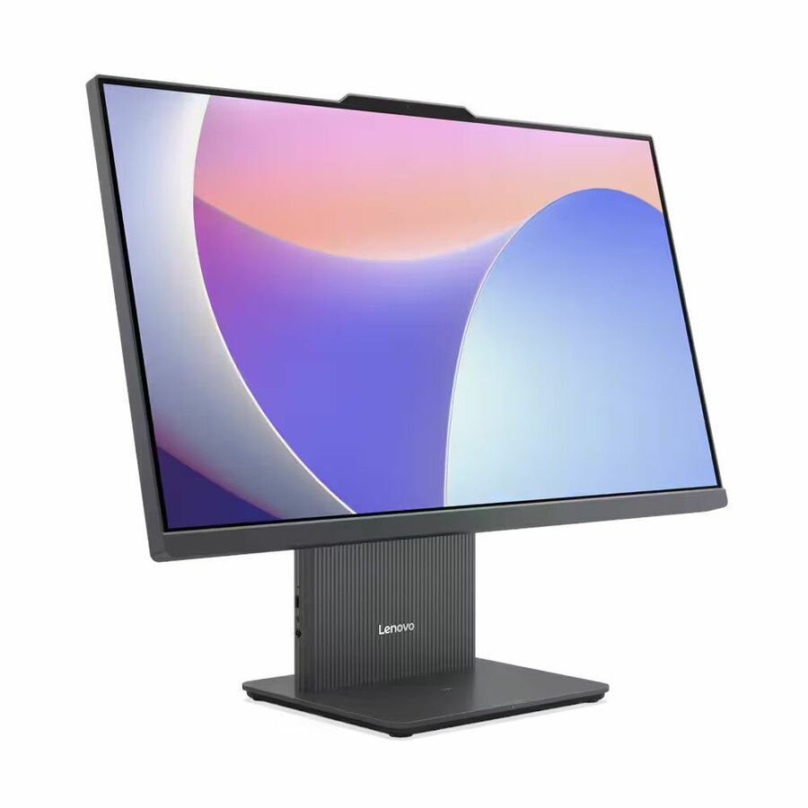 Lenovo IdeaCentre 24ARR9 F0HR001MUS All-in-One Computer - AMD Ryzen 3 7335U - 8 GB - 256 GB SSD - 23.8" Full HD Touchscreen - Desktop - Luna Gray