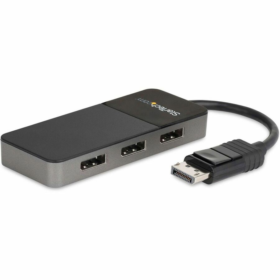 StarTech 3-Port DisplayPort 1.4 Splitter, DisplayPort to 3x DP Multi-Monitor Adapter, Triple 4K Computer MST Hub, Windows Only