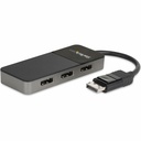 StarTech 3-Port DisplayPort 1.4 Splitter, DisplayPort to 3x DP Multi-Monitor Adapter, Triple 4K Computer MST Hub, Windows Only