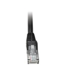 Tripp Lite by Eaton Cat6 Gigabit Snagless Molded (UTP) Ethernet Cable (RJ45 M/M) PoE Black 2 ft. (0.61 m)