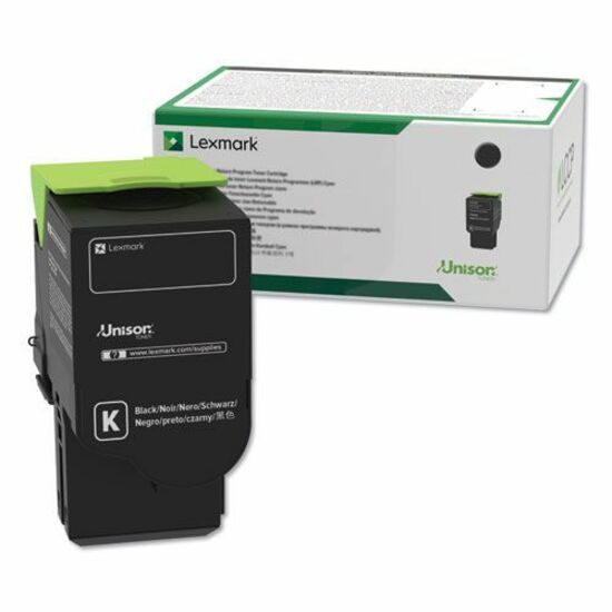 Lexmark Original Extra High Yield Laser Toner Cartridge - Black - 1 Each