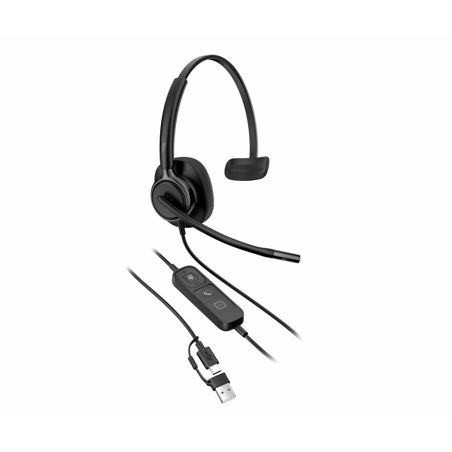 Poly Mission 415 Monaural USB Wired Headset (C01B2AA)