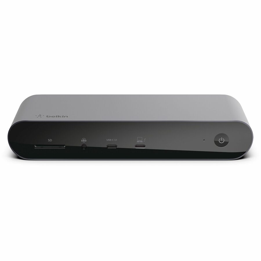 Belkin Thunderbolt 4 Laptop Docking Station - USB C Hub - USB C Docking Station for MacBook & Windows, 90W Power Delivery, Single 8K or Dual 4K Display, w/ Thunderbolt, HDMI, Ethernet, SD and Audio Ports