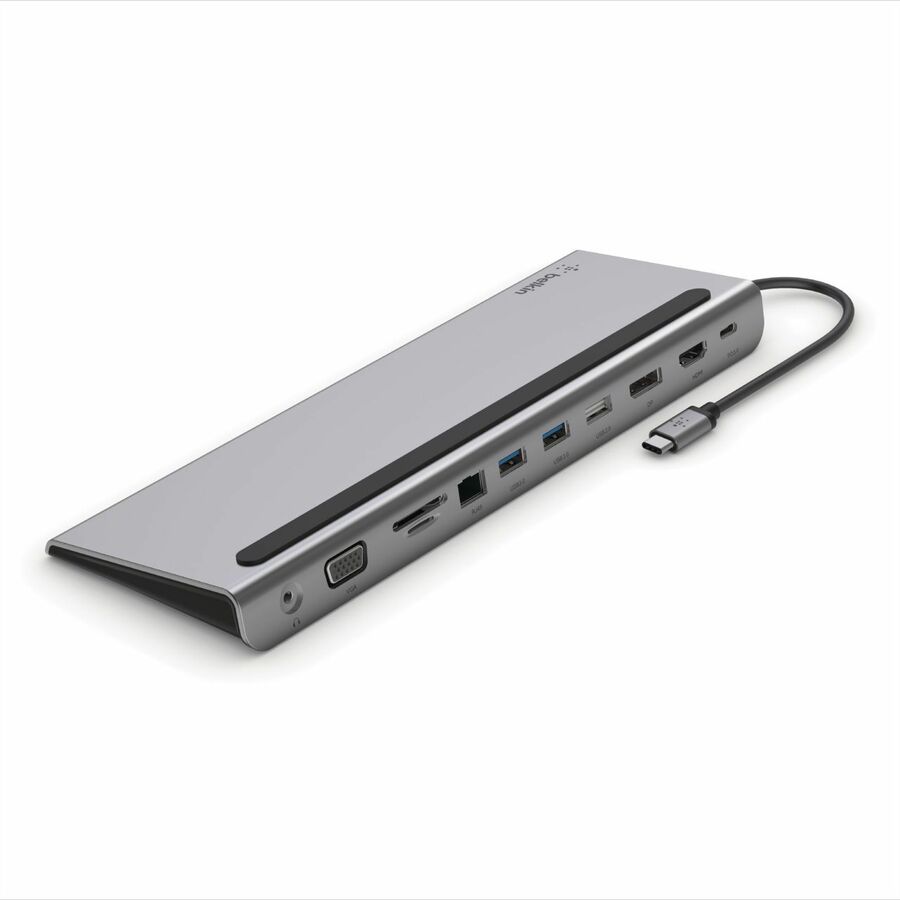 Belkin Univsersal USB-C 11-in-1 Multiport Dock - Laptop Docking station - USB-C - VGA, HDMI, DP - GigE