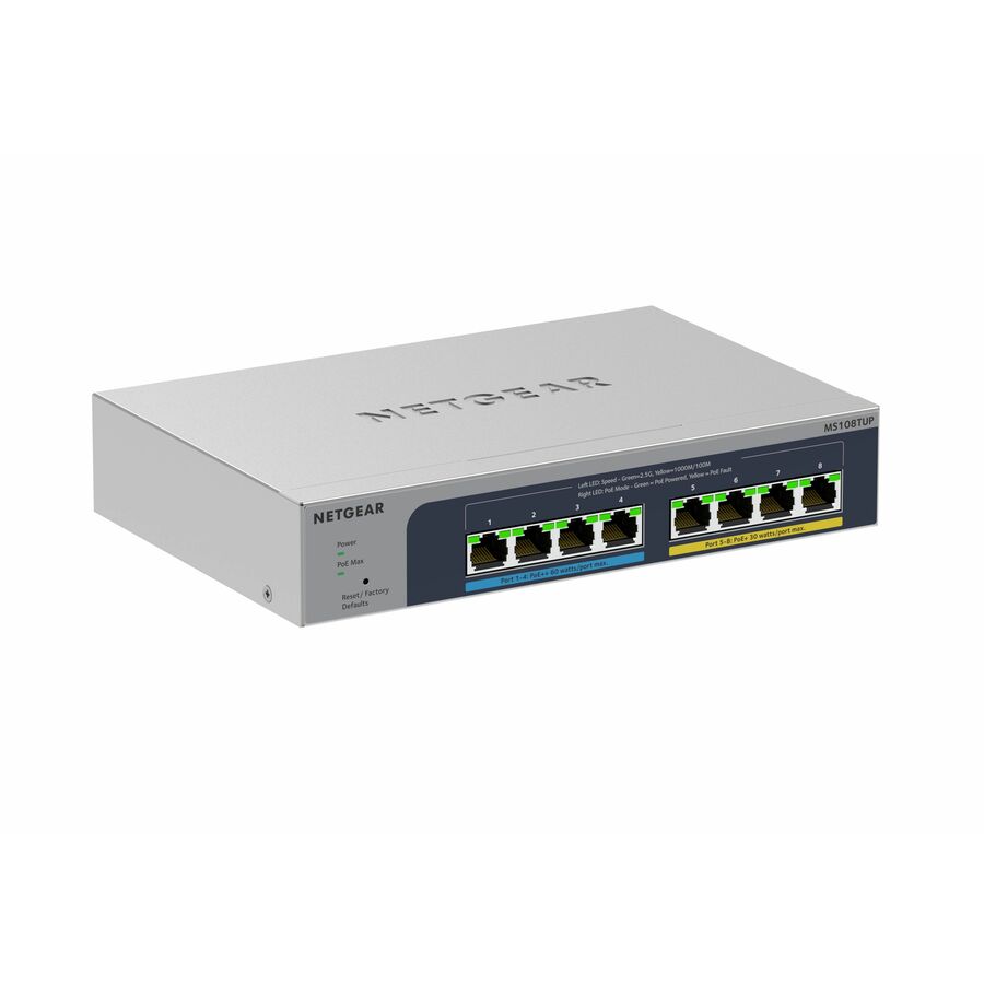 Netgear 8-port Ultra60 PoE++ Multi-Gigabit (2.5G) Ethernet Smart Switch