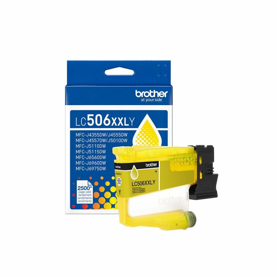 Brother Genuine LC506XXLY Super High Yield Yellow Ink Cartridge
