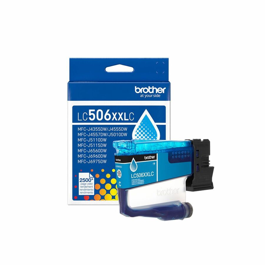 Brother Genuine LC506XXLC Super High Yield Cyan Ink Cartridge
