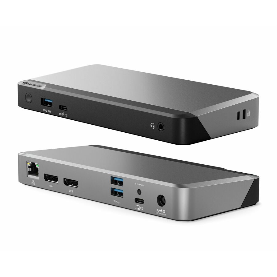 Alogic USB-C Dock triple display docking station with 100W power delivery, DP Alt Mode