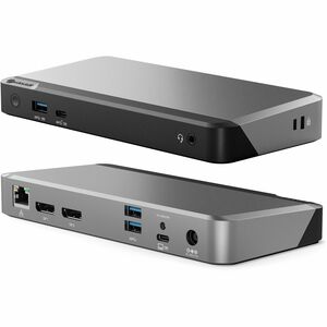 Alogic USB-C Dock triple display docking station with 100W power delivery, DP Alt Mode