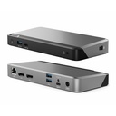 Alogic USB-C Dock triple display docking station with 100W power delivery, DP Alt Mode
