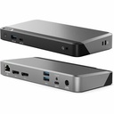 Alogic USB-C Dock triple display docking station with 100W power delivery, DP Alt Mode