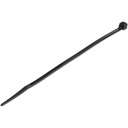 StarTech 6"(15cm) Cable Ties, 1-3/8"(39mm) Dia, 40lb(18kg) Tensile Strength, Nylon Self Locking Zip Ties, UL, 1000 Pack, Black, TAA