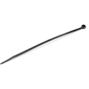 StarTech 8"(20cm) Cable Ties, 2-1/8"(55mm) Dia, 50lb(22kg) Tensile Strength, Nylon Self Locking Zip Ties, UL, 100 Pack, Black, TAA