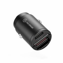 Alogic 30W car charger USB-C USB-A ports fast charging for laptops, tablets, and smartphones