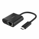 Belkin Connect USB-C to Ethernet + Charge Adapter 100W