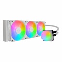 Cooler Master 360 Elite Liquid CPU AIO Cooler - 360mm Radiator, 3X ARGB PWM Fans, Dual-Chamber Pump Design, Ultra-Quiet High-Performance Cooling, AMD AM5/AM4 & Intel LGA 1851/1700, White