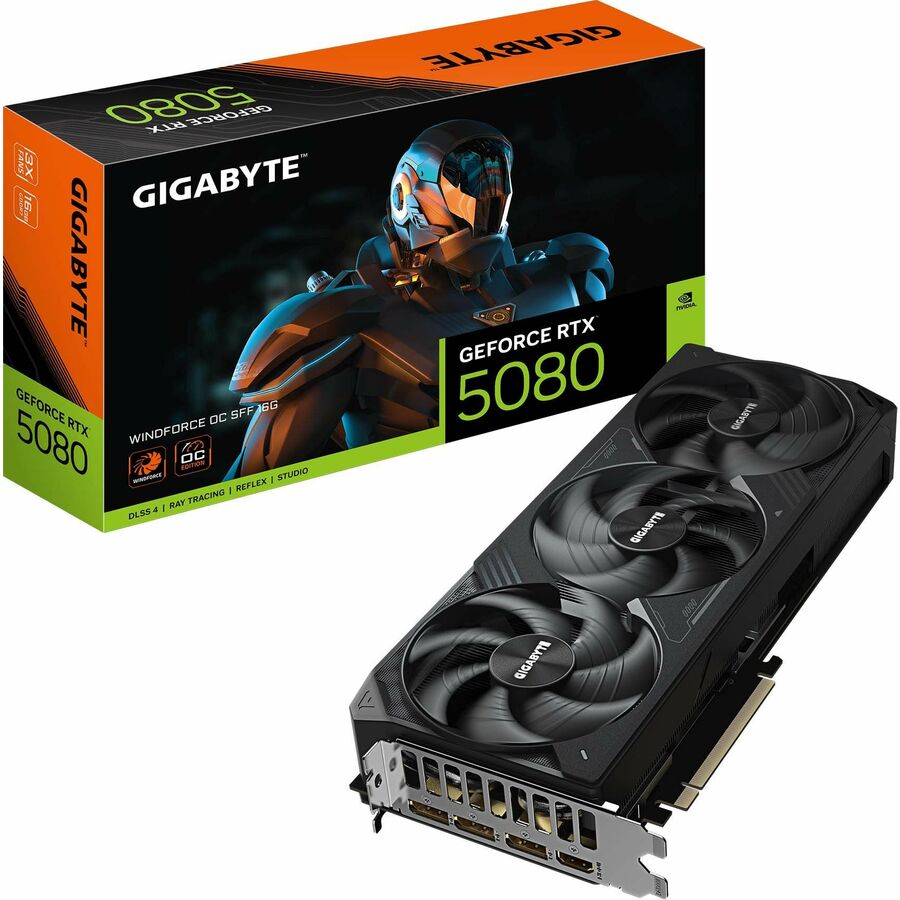 GIGABYTE NVIDIA GeForce RTX 5080 Graphic Card - 16 GB GDDR7