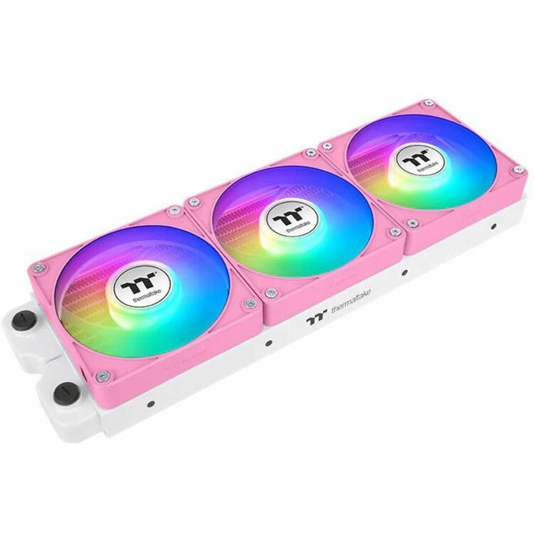 Thermaltake CT120 EX Reverse ARGB Sync PC Cooling Fan Bubble Pink (3-Fan Pack) - 3 Pack
