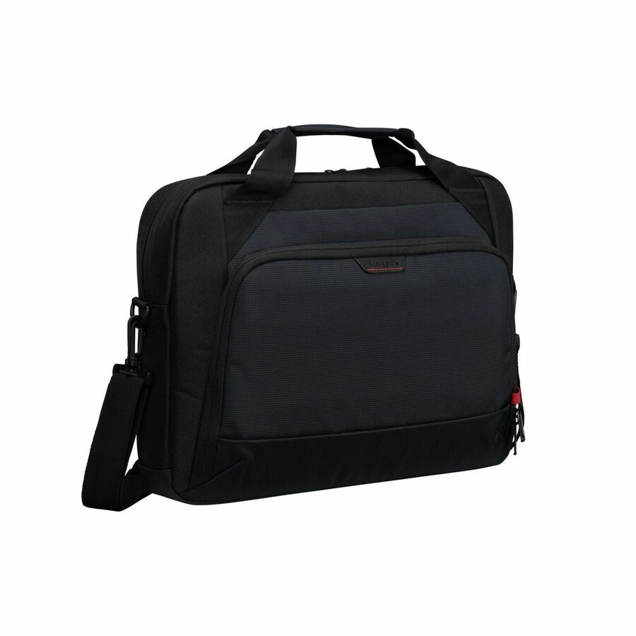 Targus Classic EcoSmart CN415GL Carrying Case (Briefcase) for 15" to 16" Notebook - Black - TAA Compliant