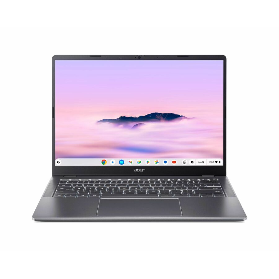 Acer Chromebook Plus 514 CBE594-3 CBE594-3-37D0 14" Chromebook - WUXGA - 60 Hz - Intel Core 3 N355 - 8 GB - 256 GB SSD - English (US) Keyboard - Iron