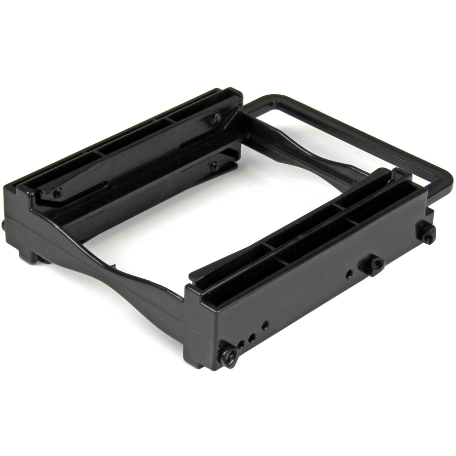 StarTech Dual 2.5" SSD/HDD Mounting Bracket for 3.5" Drive Bay - Tool-Less Installation - 2-Drive Adapter Bracket for Desktop Computer
