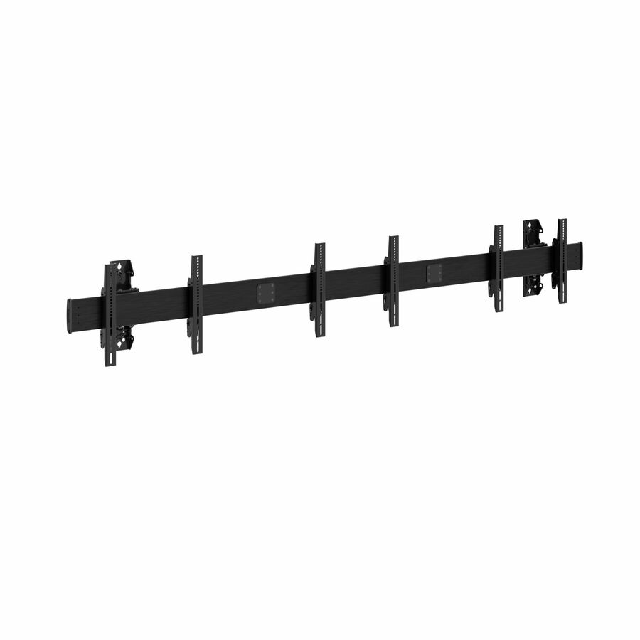 Chief Fusion Large 3x1 Modular Menu Board Wall Mount - For Displays 40-55˘ - Black