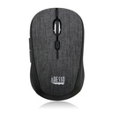 Adesso iMouse S80B - Wireless Fabric Optical Mini Mouse (Black)