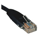 Eaton Tripp Lite Series Cat5e 350 MHz Molded (UTP) Ethernet Cable (RJ45 M/M), PoE - Black, 7 ft. (2.13 m)