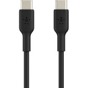 Belkin 60W USB-C to USB-C Cable - 480 Mbps - PVC - M/M - 1m/3.3ft - Black