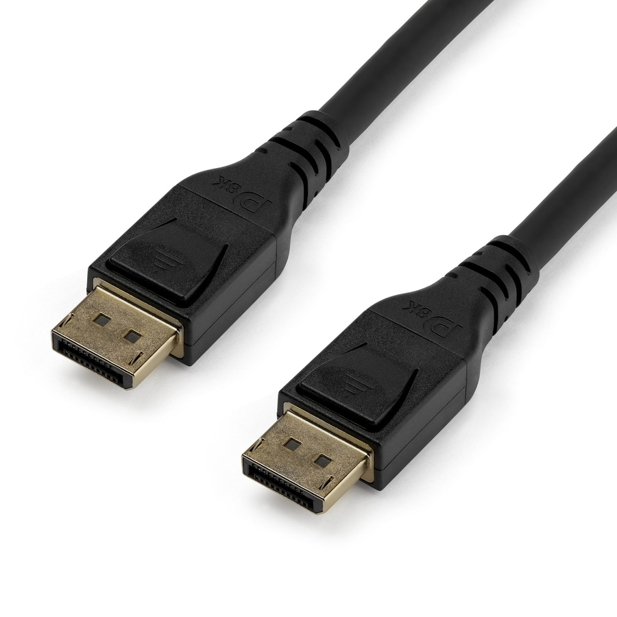 StarTech 5 m VESA Certified DisplayPort 1.4 Cable - 8K 60Hz HBR3 HDR - 16 ft Super UHD 4K 120Hz - DP to DP Video Monitor Cord M/M