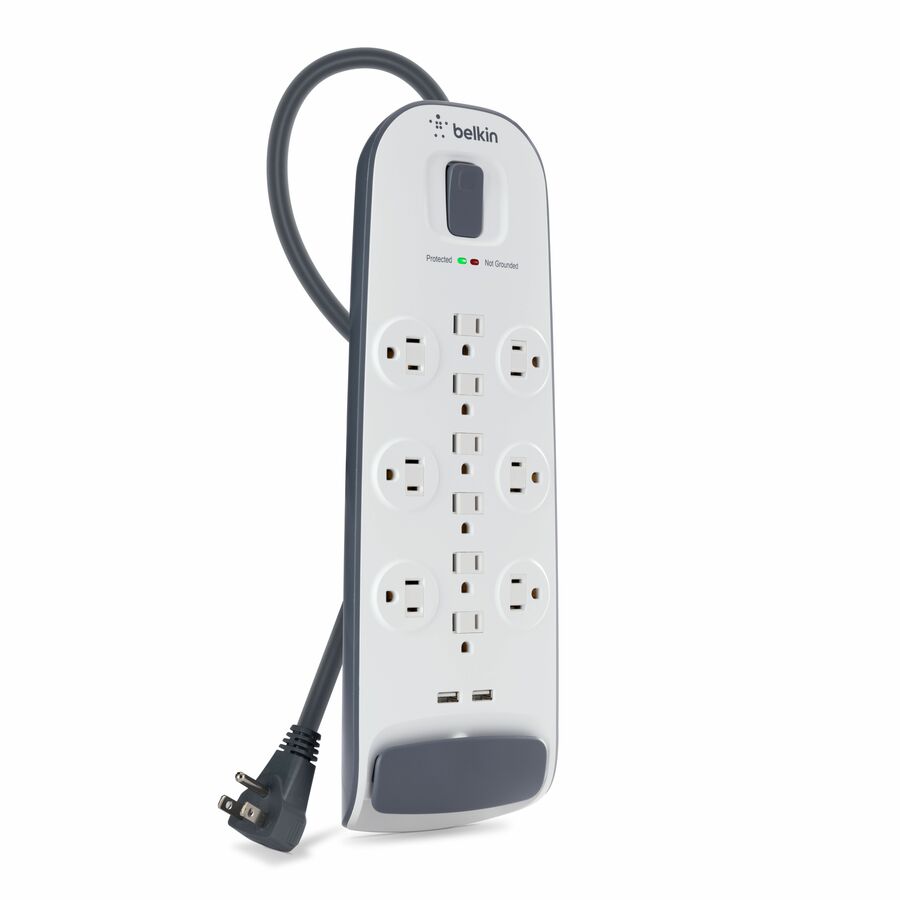 Belkin 12 Outlet Surge Protector with USB Charging - 6ft input cord
