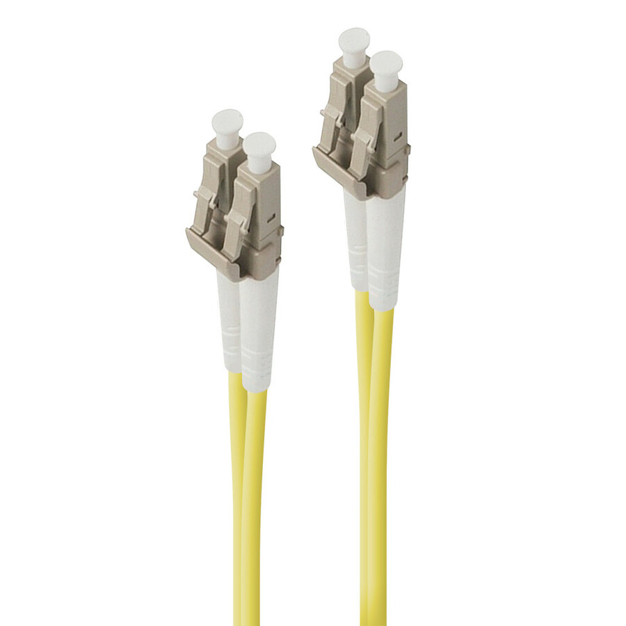 Alogic LC-LC Single Mode Duplex LSZH Fibre Cable 09/125 OS2-1m