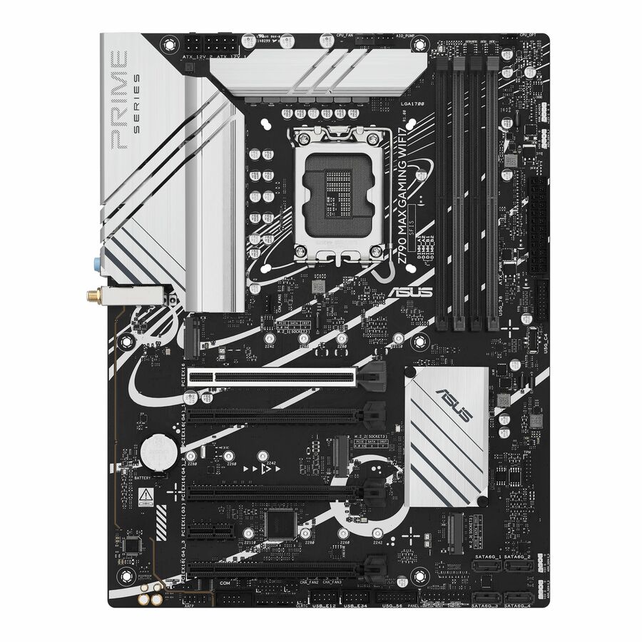 Asus Z790 MAX GAMING WIFI7 Gaming Desktop Motherboard - Intel Z790 Chipset - Socket LGA-1700 - ATX
