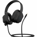MAXCases Extreme Headset w/braided cable and built-in microphone w/3.5mm connector (Black)