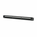 Tripp Lite by Eaton 24-Port Cat6 Cat5 Patch Panel Rackmount 110 Punch Down RJ45 Ethernet 1URM